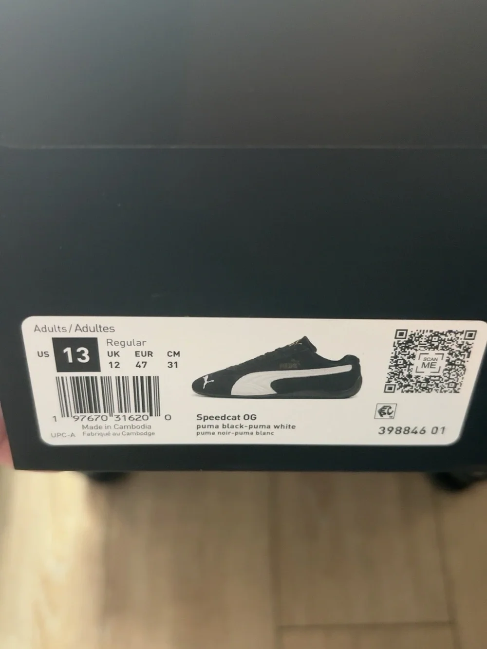 Men's- NEW IN BOX — PUMA SPEEDCAT OG 🖤🤍